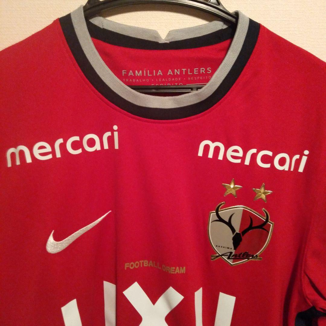 鹿島アントラーズ ユニフォーム ウェア 荒木 直筆サイン Mサイズ　2022年