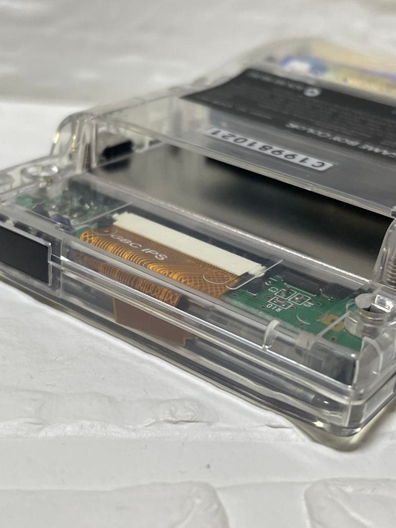 ゲームボーイカラー　バックライト　IPS 大画面　新品シェル