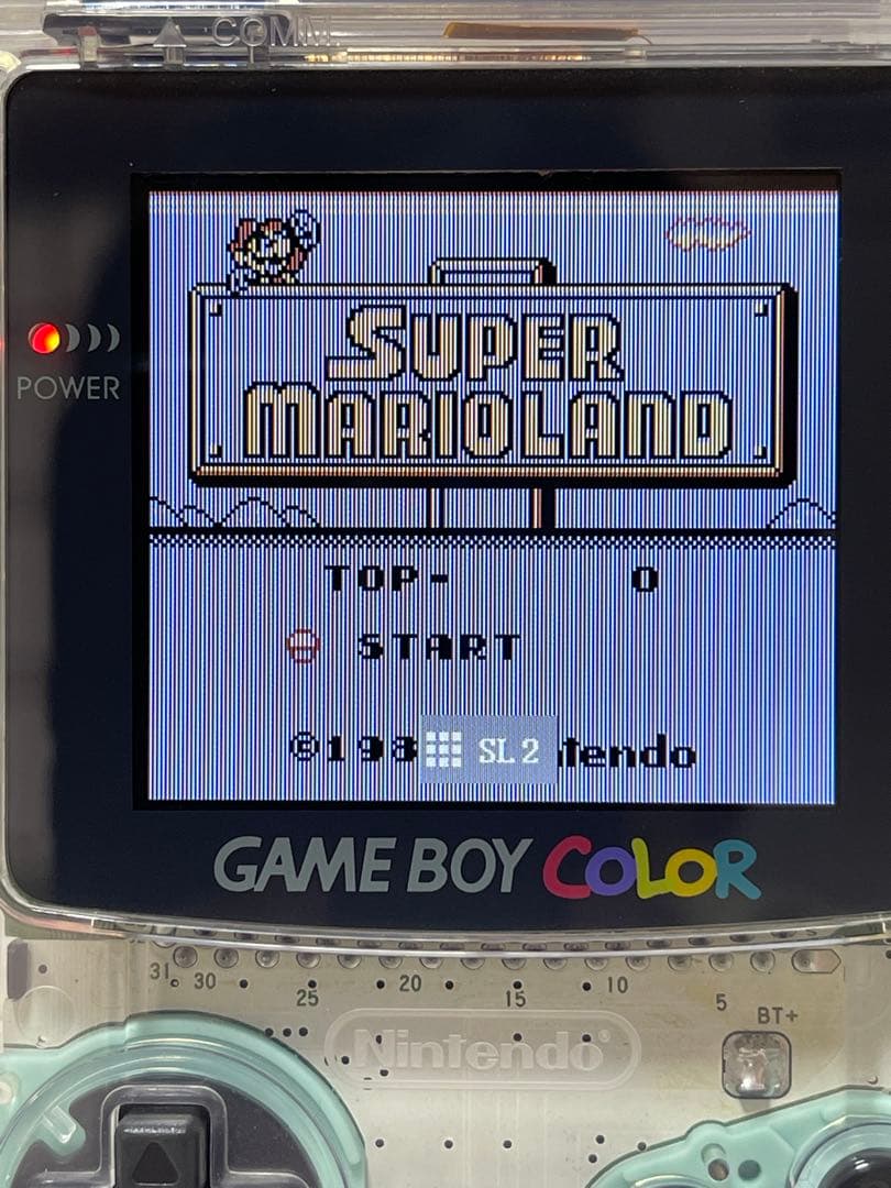 ゲームボーイカラー　バックライト　IPS 大画面　新品シェル