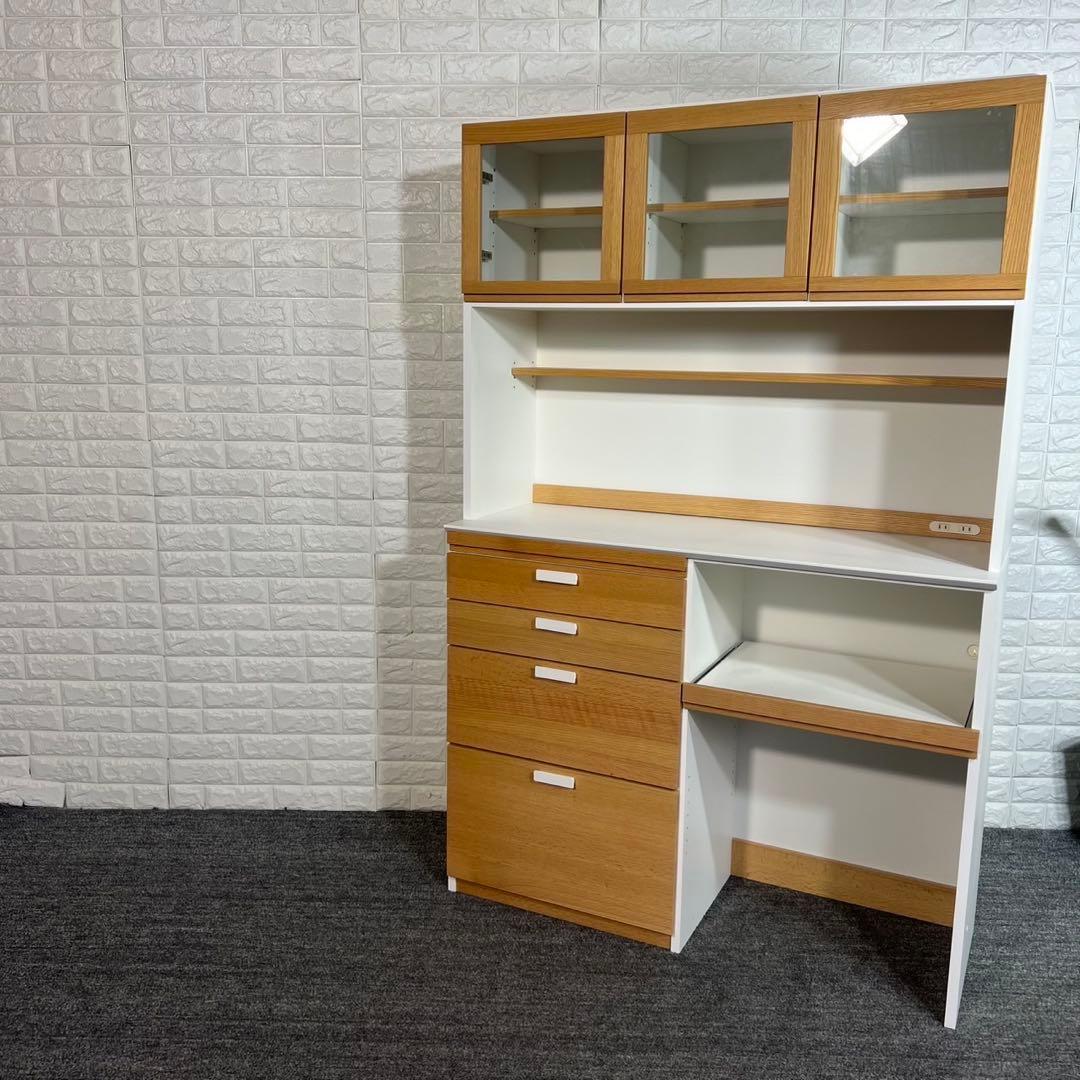 MOMO NATURAL モモナチュラル カップボード 食器棚 収納 A064