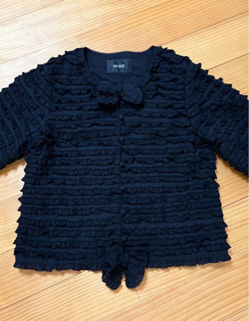 ピンクハウス ピコフリルジャケット