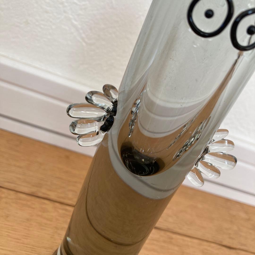 MOOMIN xSghr コラボ　ニョロニョロの一輪挿し　ムーミン×スガハラ