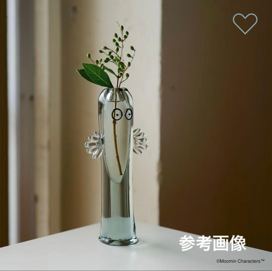 MOOMIN xSghr コラボ　ニョロニョロの一輪挿し　ムーミン×スガハラ