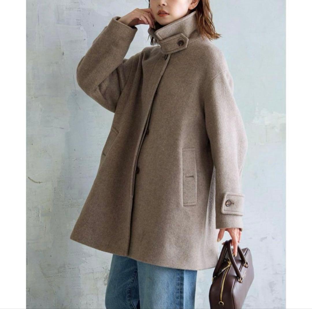 ジャーナルスタンダード MANTECO WOOLTEN ステンカラーコート