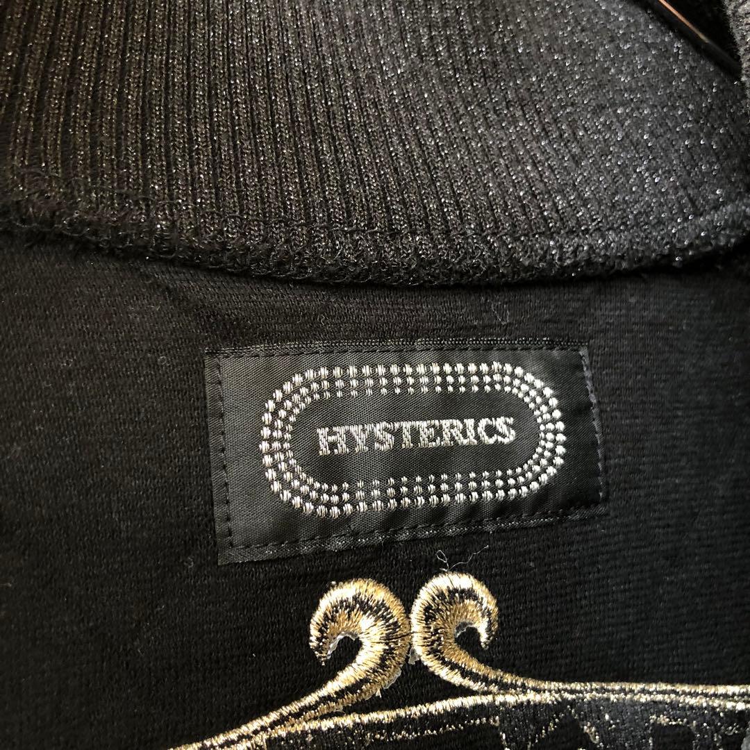 刺繍 HYSTERIC GLAMOUR ヒステリックグラマー スウェットブルゾン