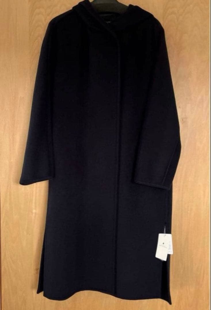 グリーンレーベル⭐️新品 フーデット ロング リバーコート