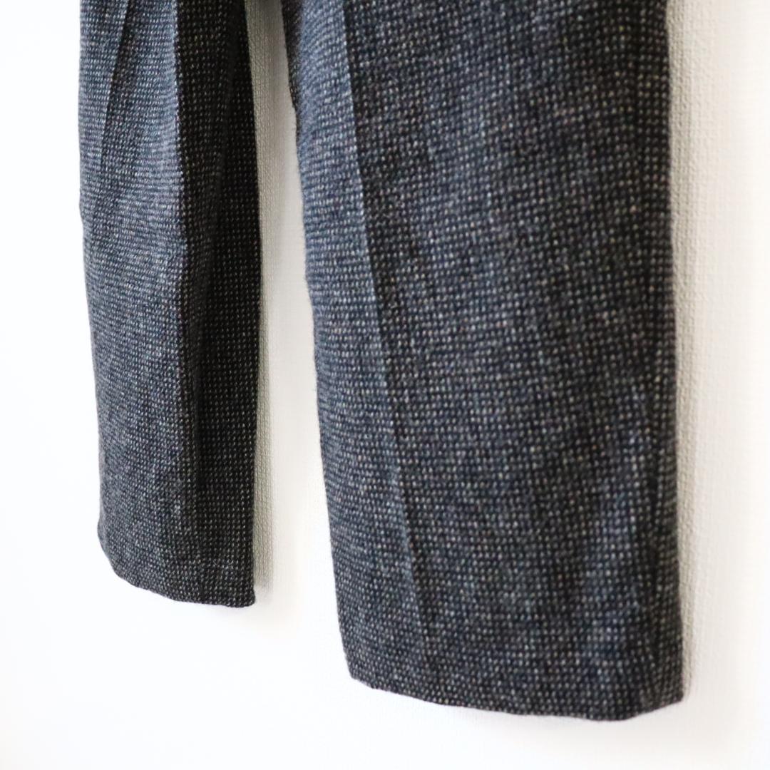 AURALEE オーラリー ウールヘアライン ライトツイードカーゴパンツ 0
