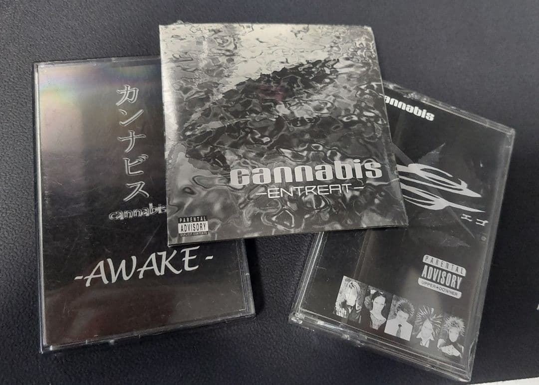 【ビジュアル系】【インディーズ】cannabis デモテープ、CDセット