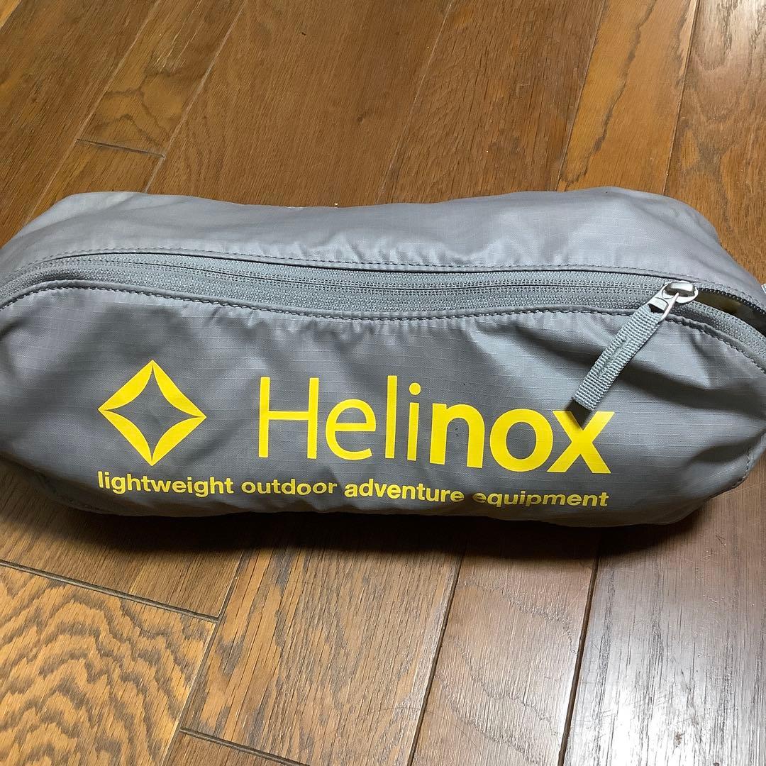 使用少 Helinox チェアワンシリーズ グレー アウトドア チェア
