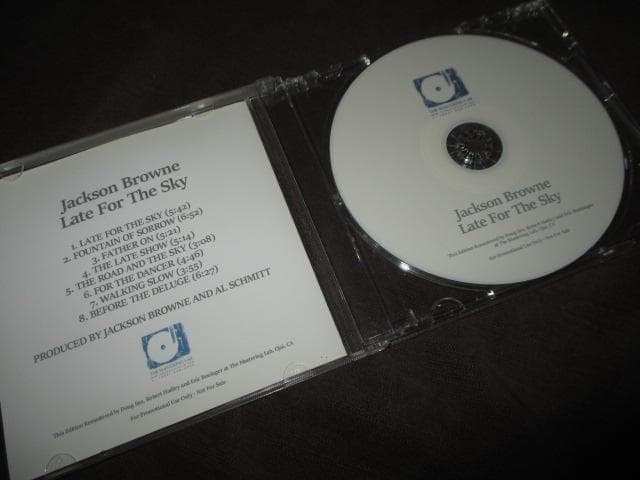 洋楽 jackson browne late for the sky (RARE!!)