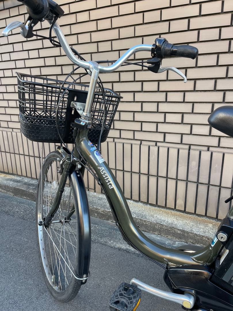 8.7ahブリヂストン電動アシスト自転車26インチ