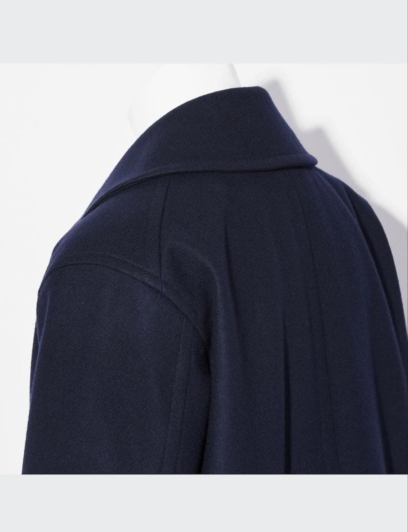 UNIQLO +J ウールブレンド オーバーサイズ ピーコート