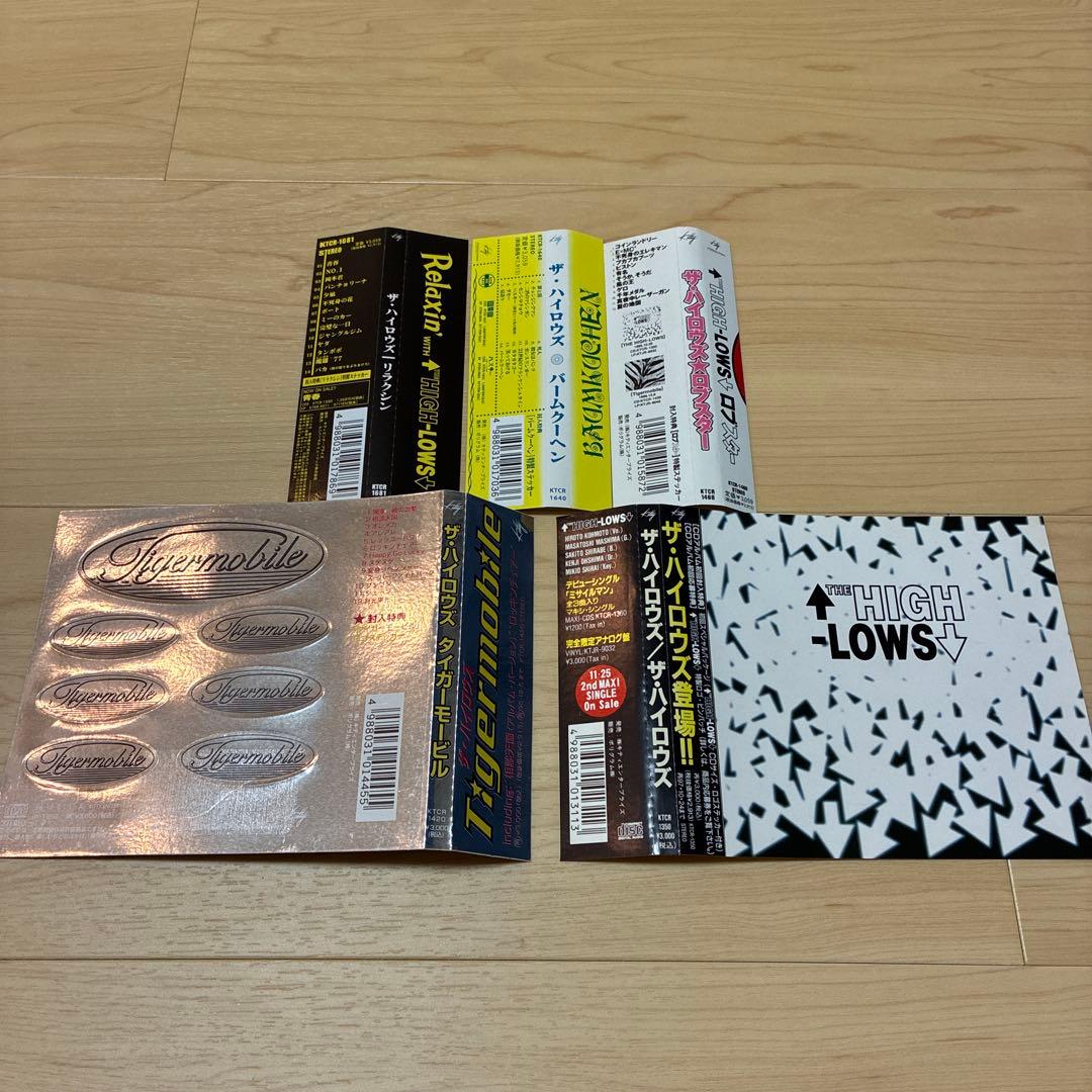 【CD】HIGH-LOWS アルバム 5枚セット