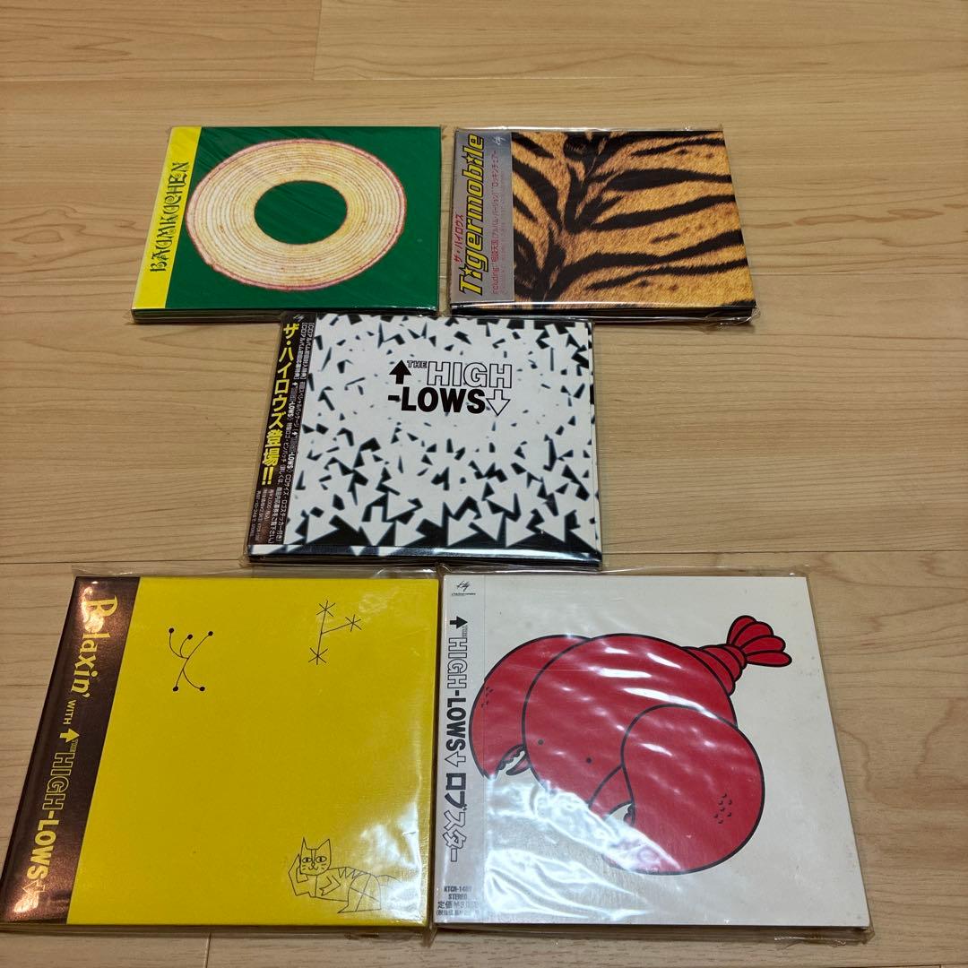 【CD】HIGH-LOWS アルバム 5枚セット