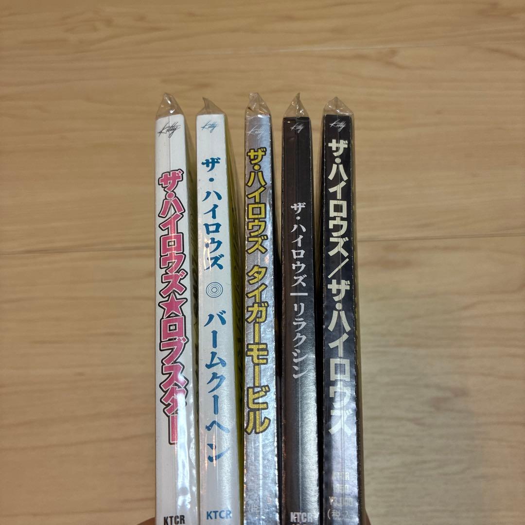 【CD】HIGH-LOWS アルバム 5枚セット