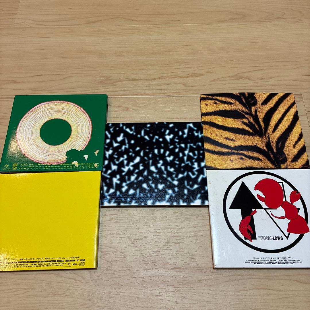 【CD】HIGH-LOWS アルバム 5枚セット
