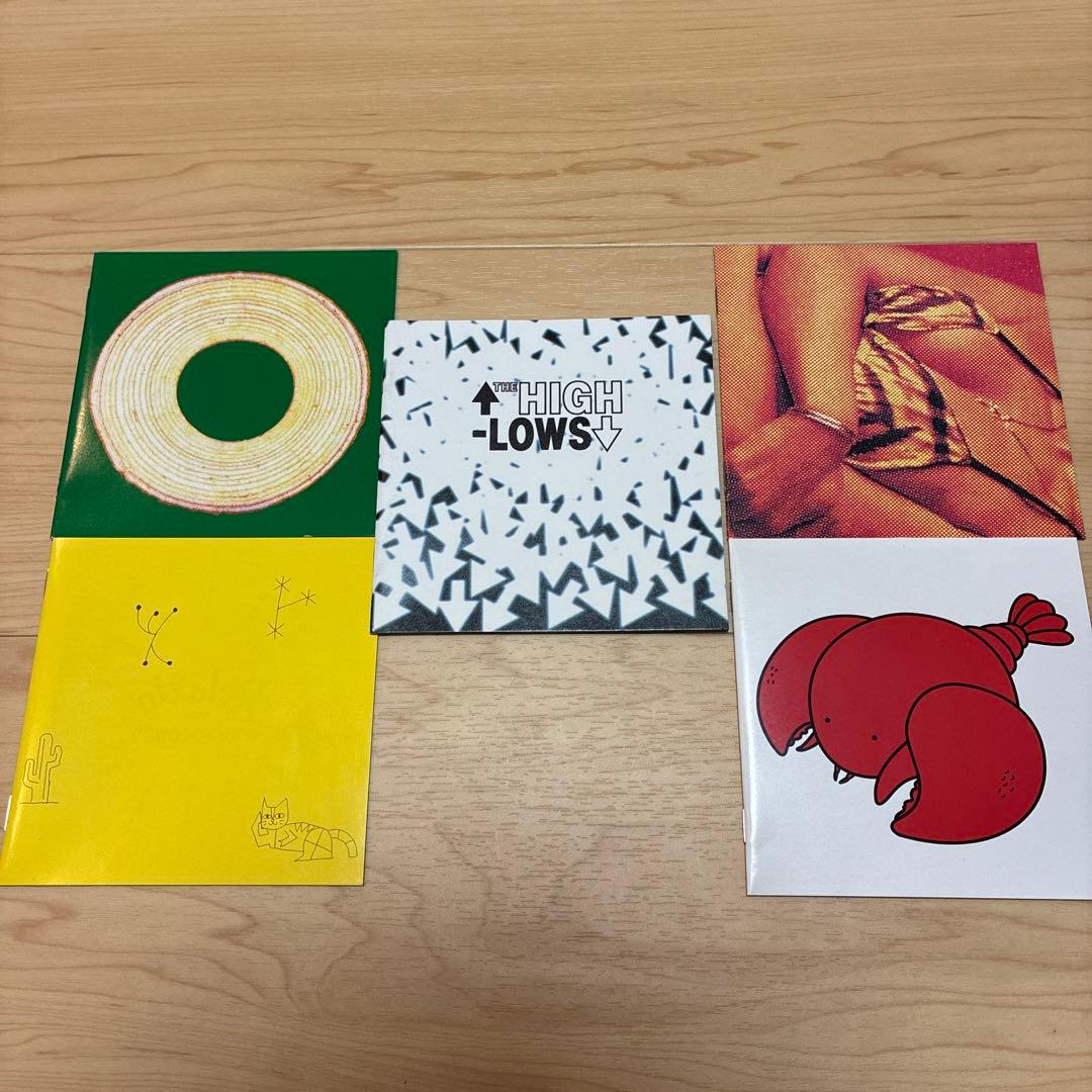 【CD】HIGH-LOWS アルバム 5枚セット