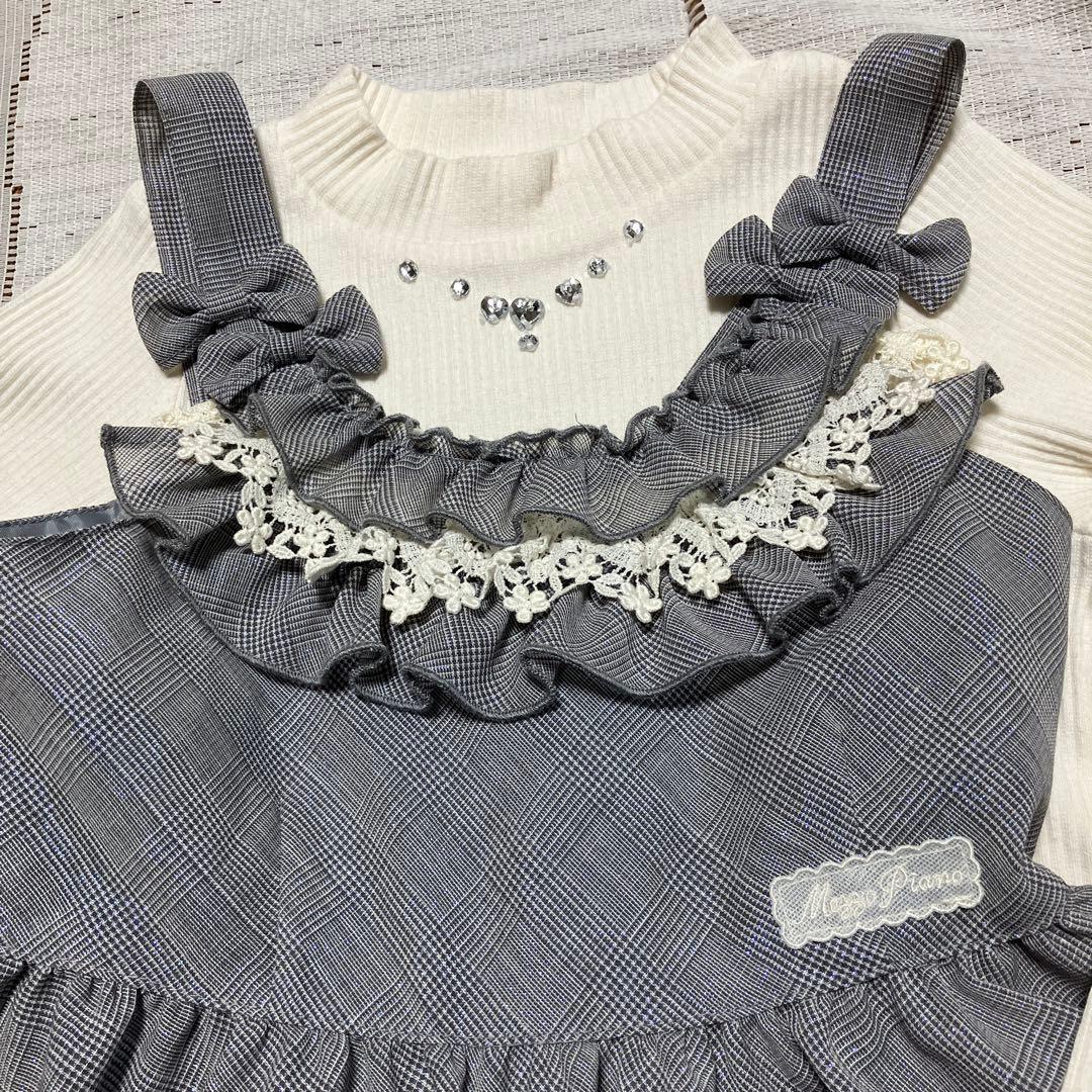 美品♡メゾピアノ♡ワンピースセット♡120