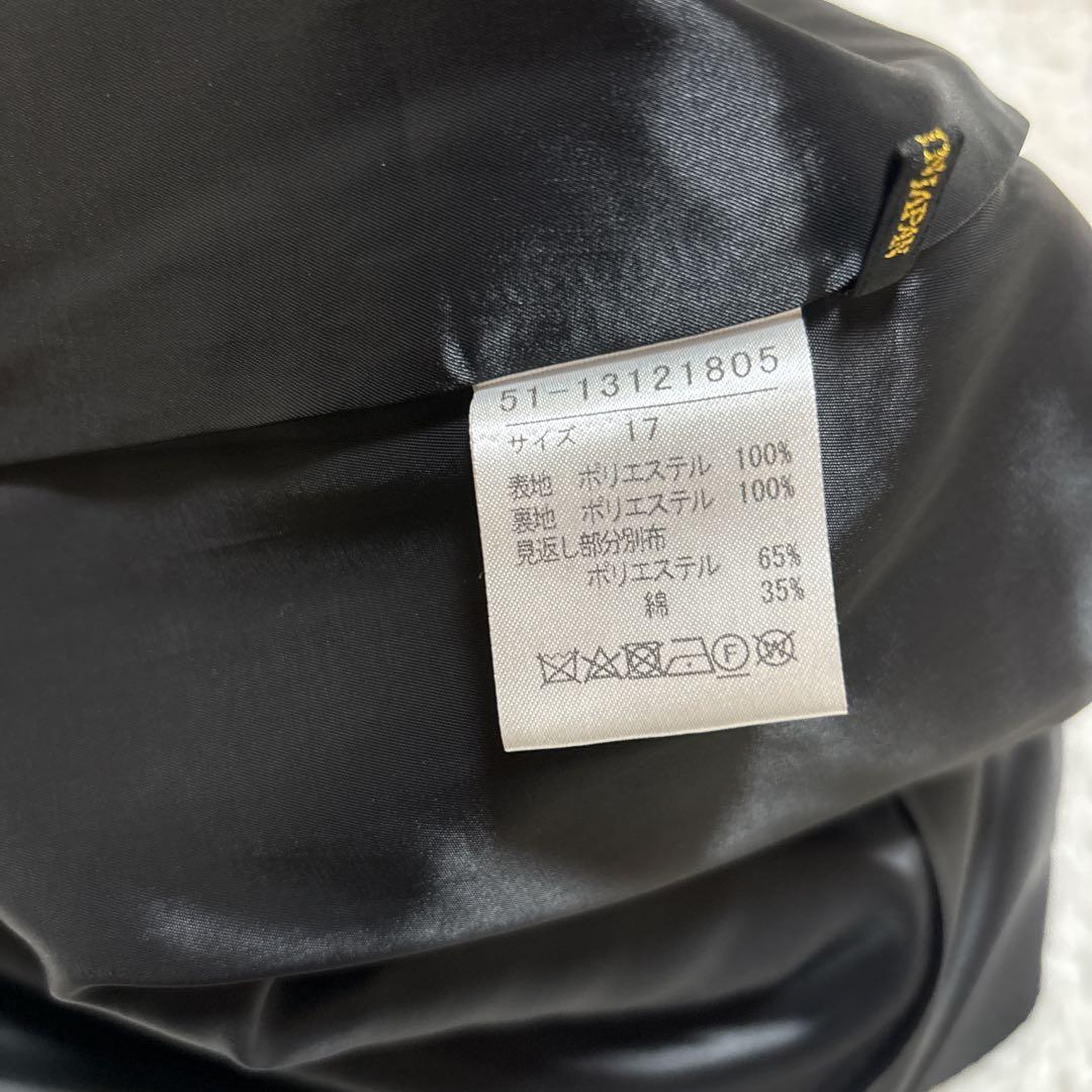 Maglie for white 黒 Vネック ワンピース Aライン 裏地付17