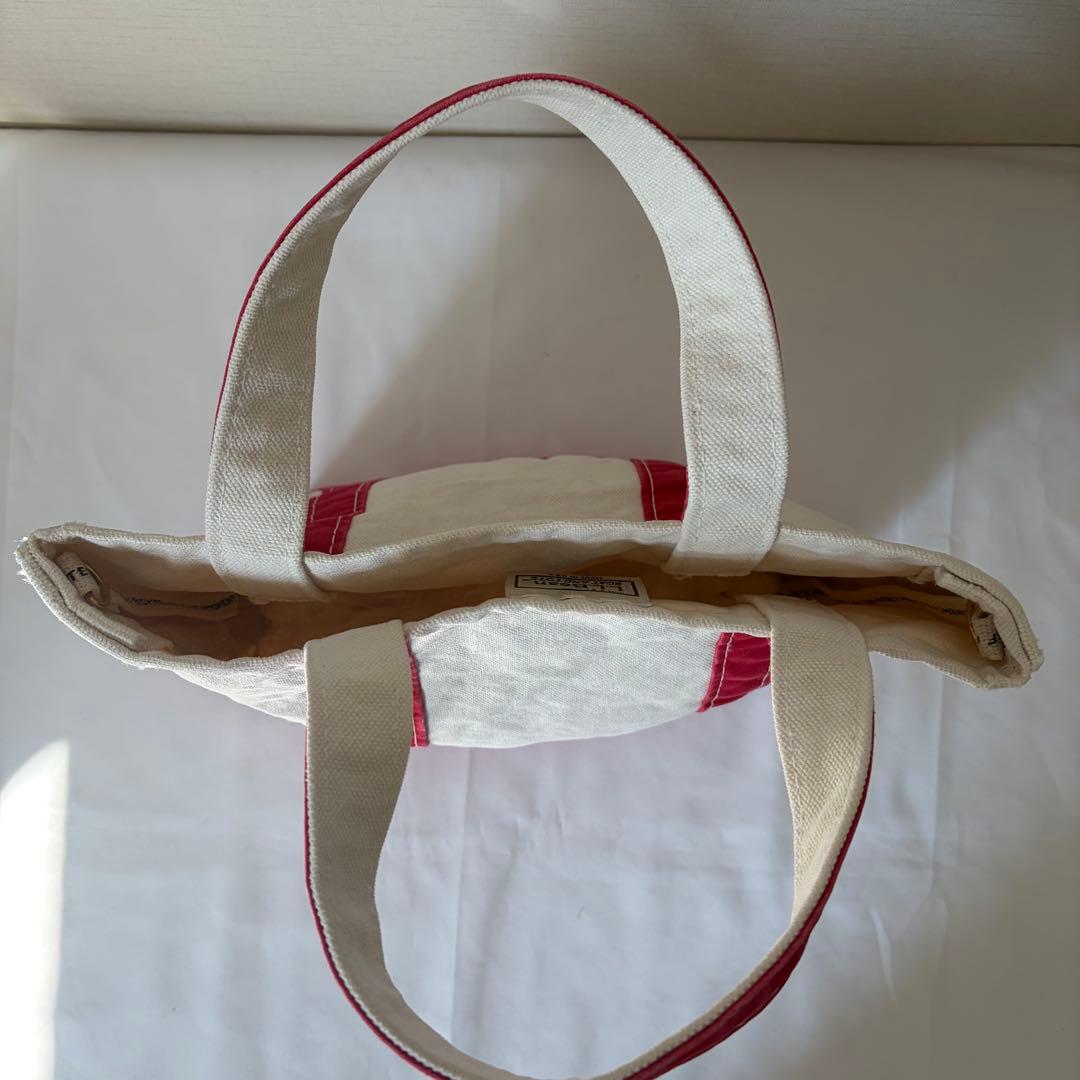 エルエルビーン　レミリーフ　キャンバストートバッグ　Dカン付き　Sサイズ