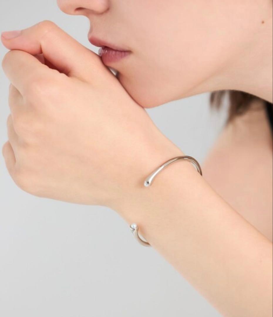 ete レディース バングル パール装飾