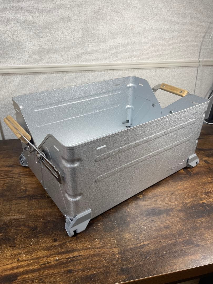 スノーピーク  peak シェルフコンテナ25 底ゴム欠損あり