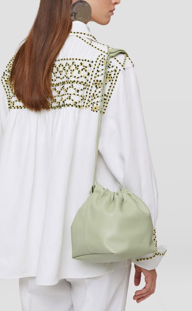 JIL SANDER【ジルサンダー】巾着バッグ