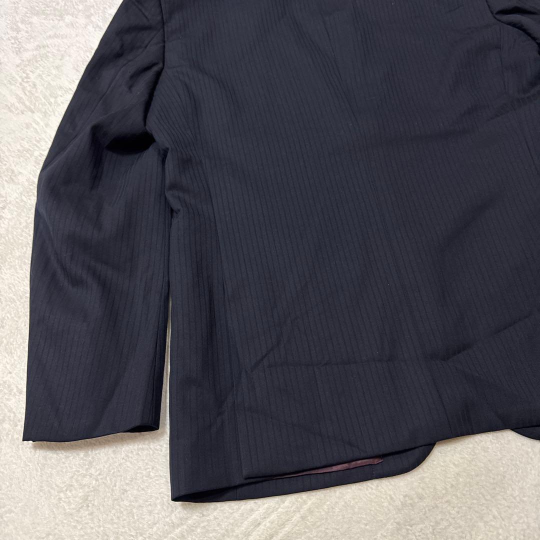 極美品 タケオキクチ セットアップ スーツ ストライプ 赤タグ 高級 2XL