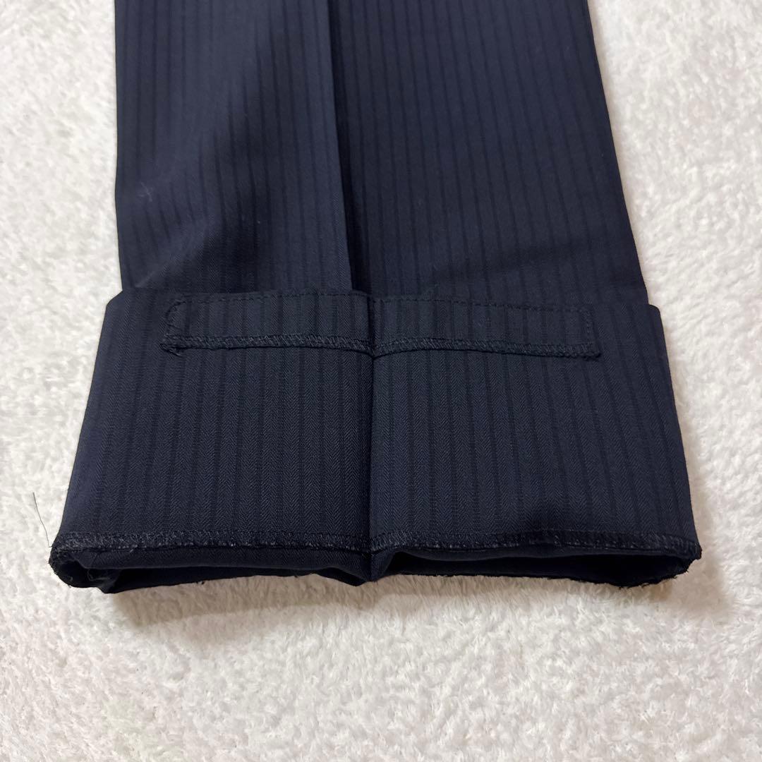 極美品 タケオキクチ セットアップ スーツ ストライプ 赤タグ 高級 2XL