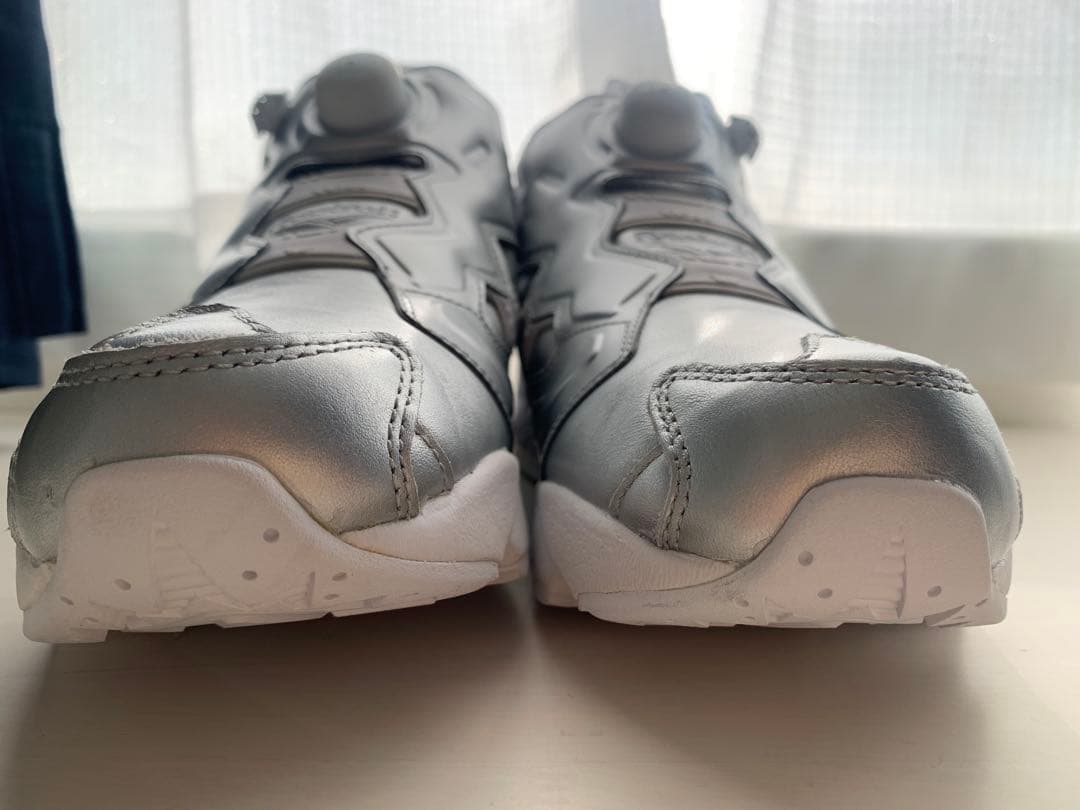 【稲葉さん着用モデル】Reebok インスタポンプフューリー シルバー