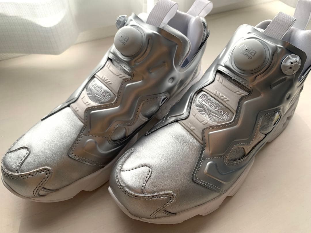 【稲葉さん着用モデル】Reebok インスタポンプフューリー シルバー