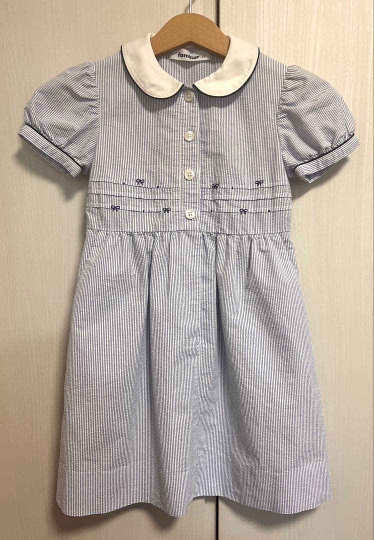 ファミリア ワンピース フォーマル 110cm 受験 面接 見学会など