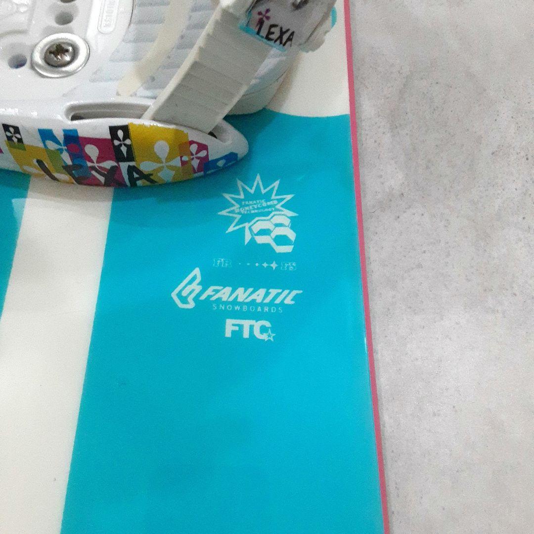 fanatic スノーボードセット 147 BURTON LEXA ビンディング