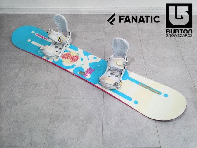 fanatic スノーボードセット 147 BURTON LEXA ビンディング