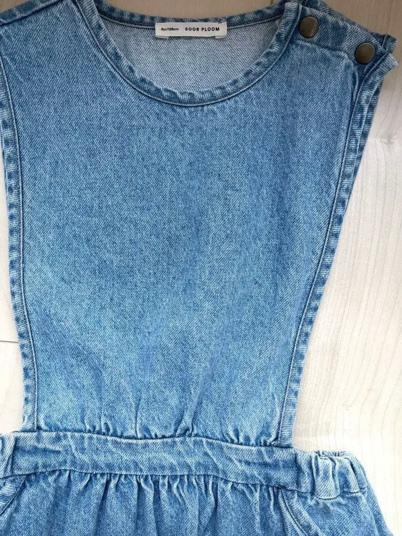 美品ですSoor Ploom Tippi pinfore Light denim