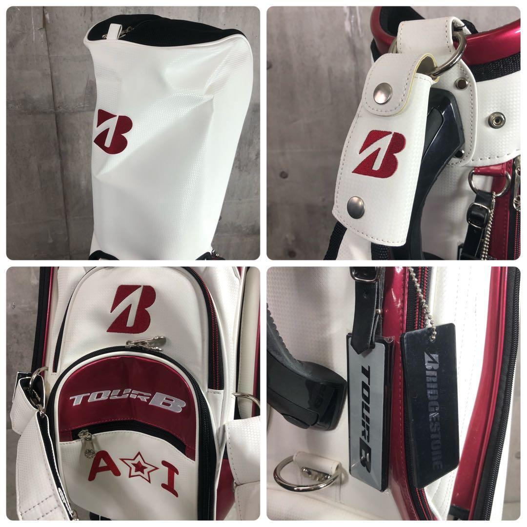 BRIDGESTONE　TOUR B　宮里藍モデル　キャディバッグ　カート式