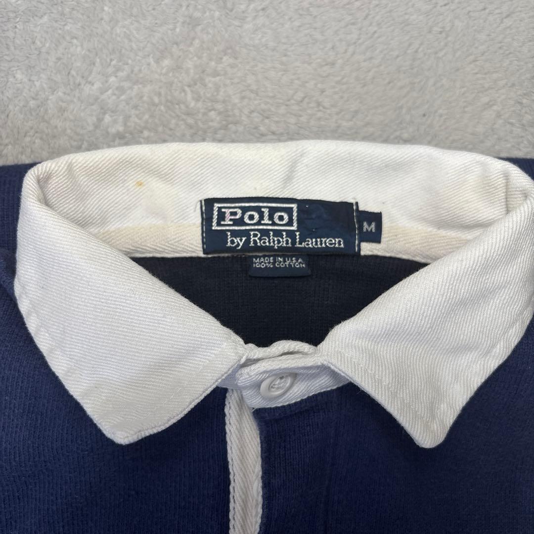 【希少】ポロラルフローレン ラガーシャツ　MADE IN USA