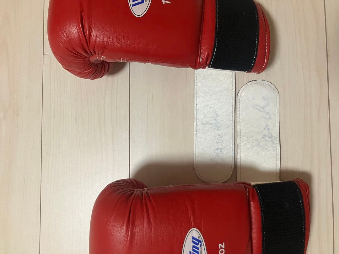winning ウィニングボクシンググローブ レッド10オンス AM-10