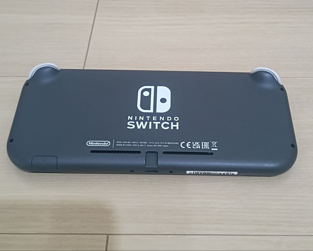 Nintendo Switch Lite グレー 本体 ダイパリメイク付き