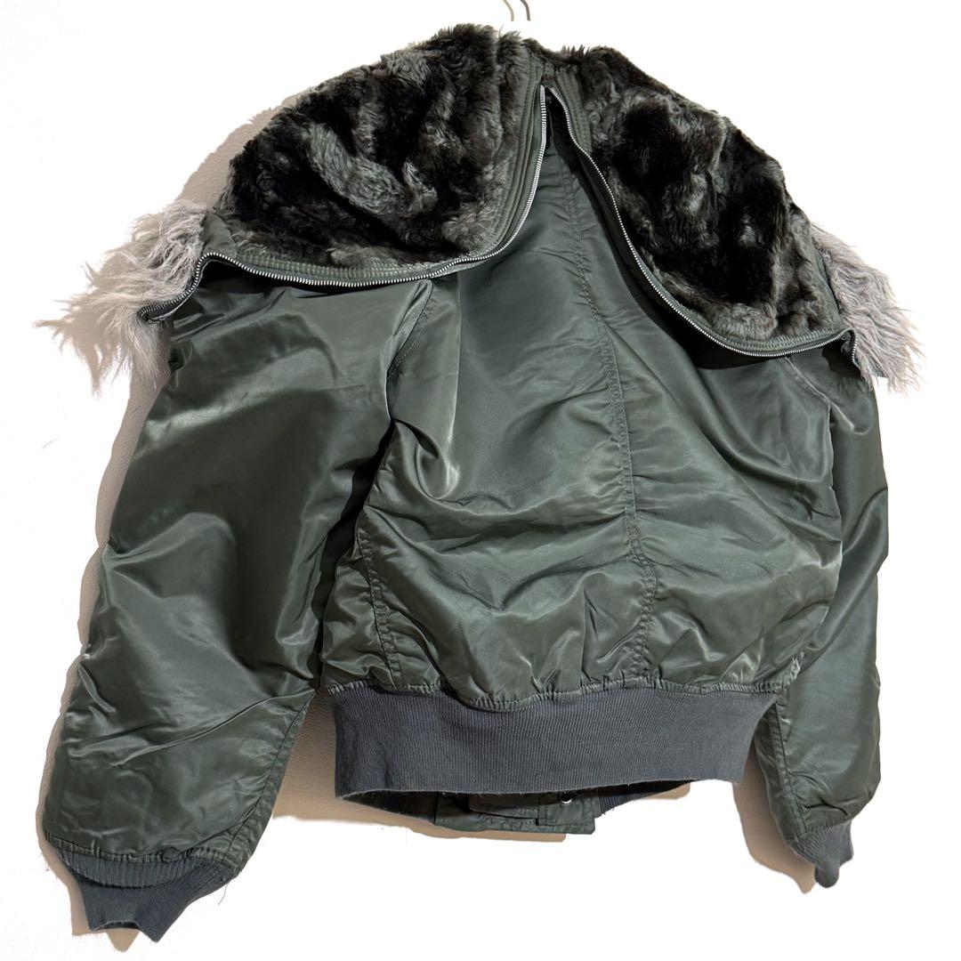 ALPHA N2-B アルファ アメリカ軍 ビンテージ 古着 アメリカ軍 80s