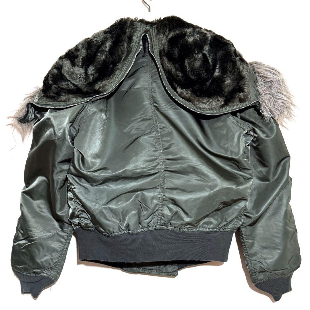 ALPHA N2-B アルファ アメリカ軍 ビンテージ 古着 アメリカ軍 80s