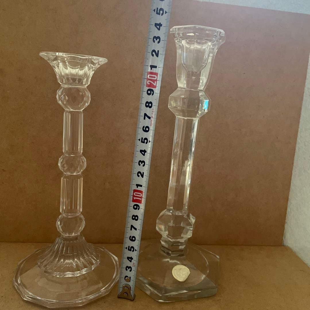 クリスマスセールしました！クリスタルキャンドルスタンド　ポーランド製6脚