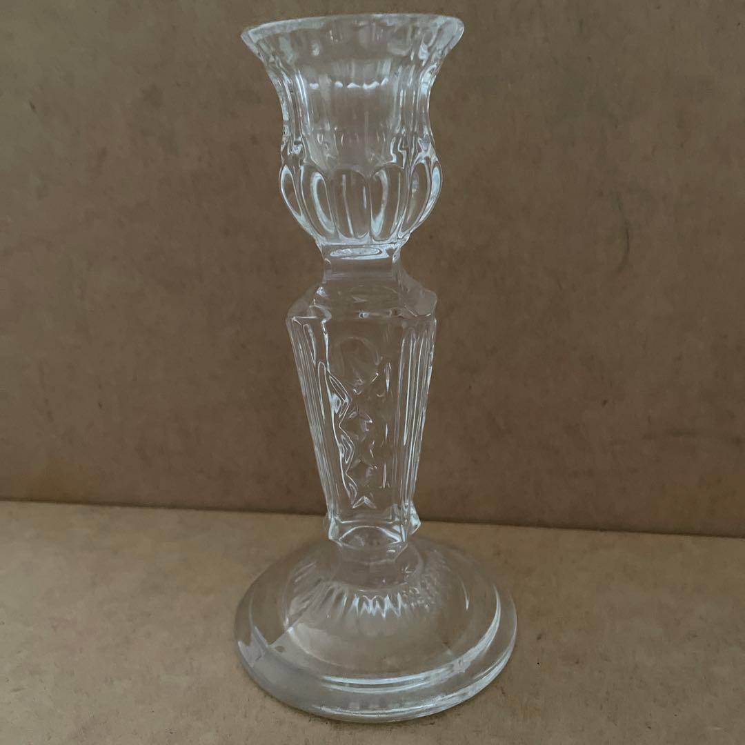 クリスマスセールしました！クリスタルキャンドルスタンド　ポーランド製6脚