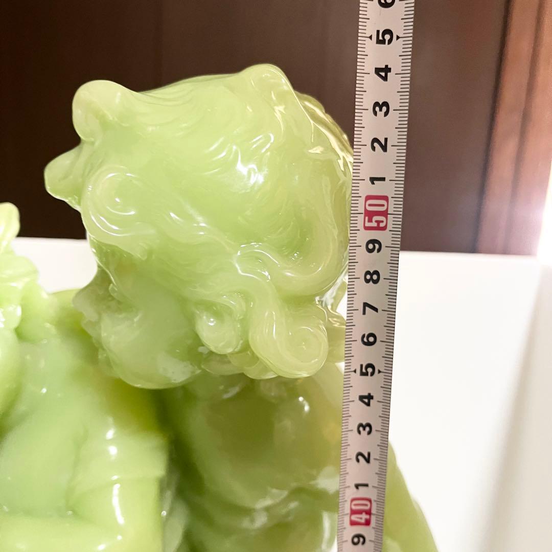 翡翠玉石彫刻 天使像 高さ54センチ 重量15キロ ヒスイ 希少 レア 大型