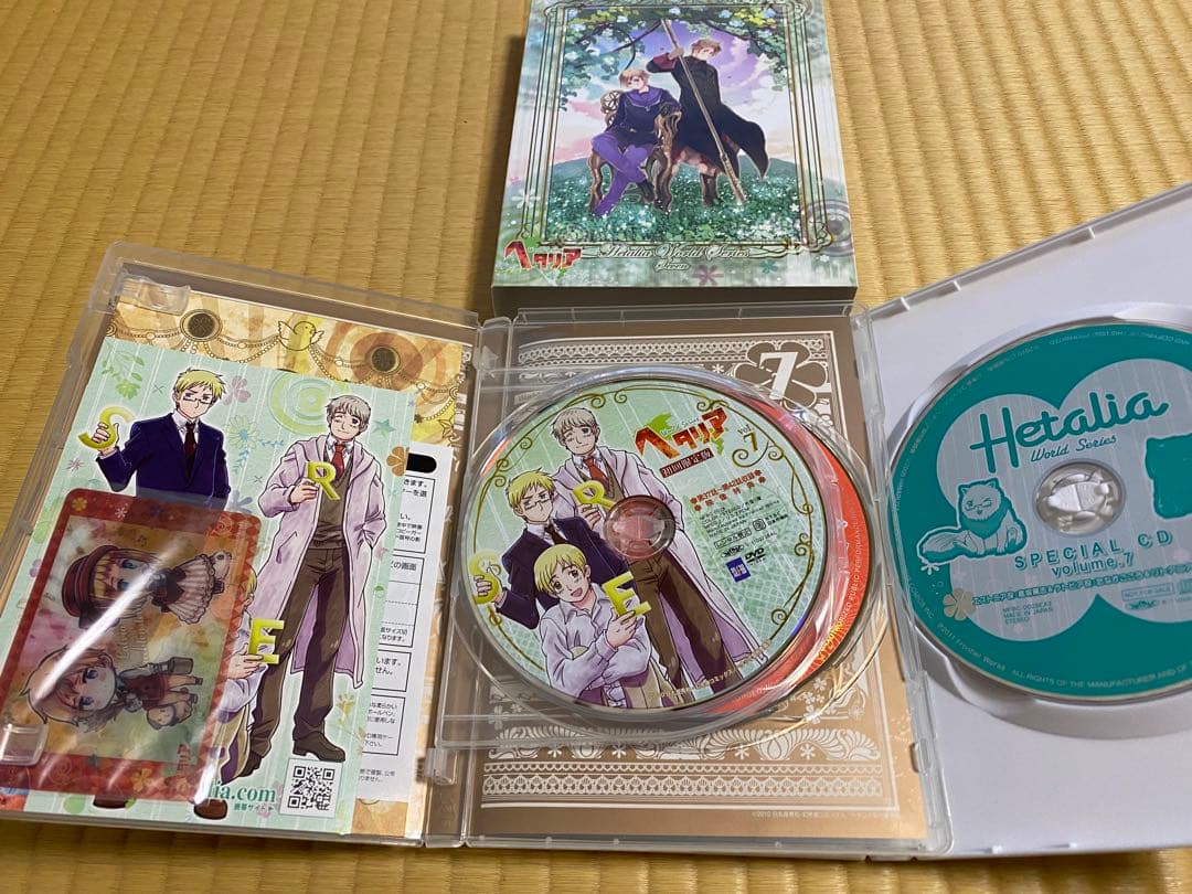 ヘタリア World Series アニメイト限定版+ファンDisc