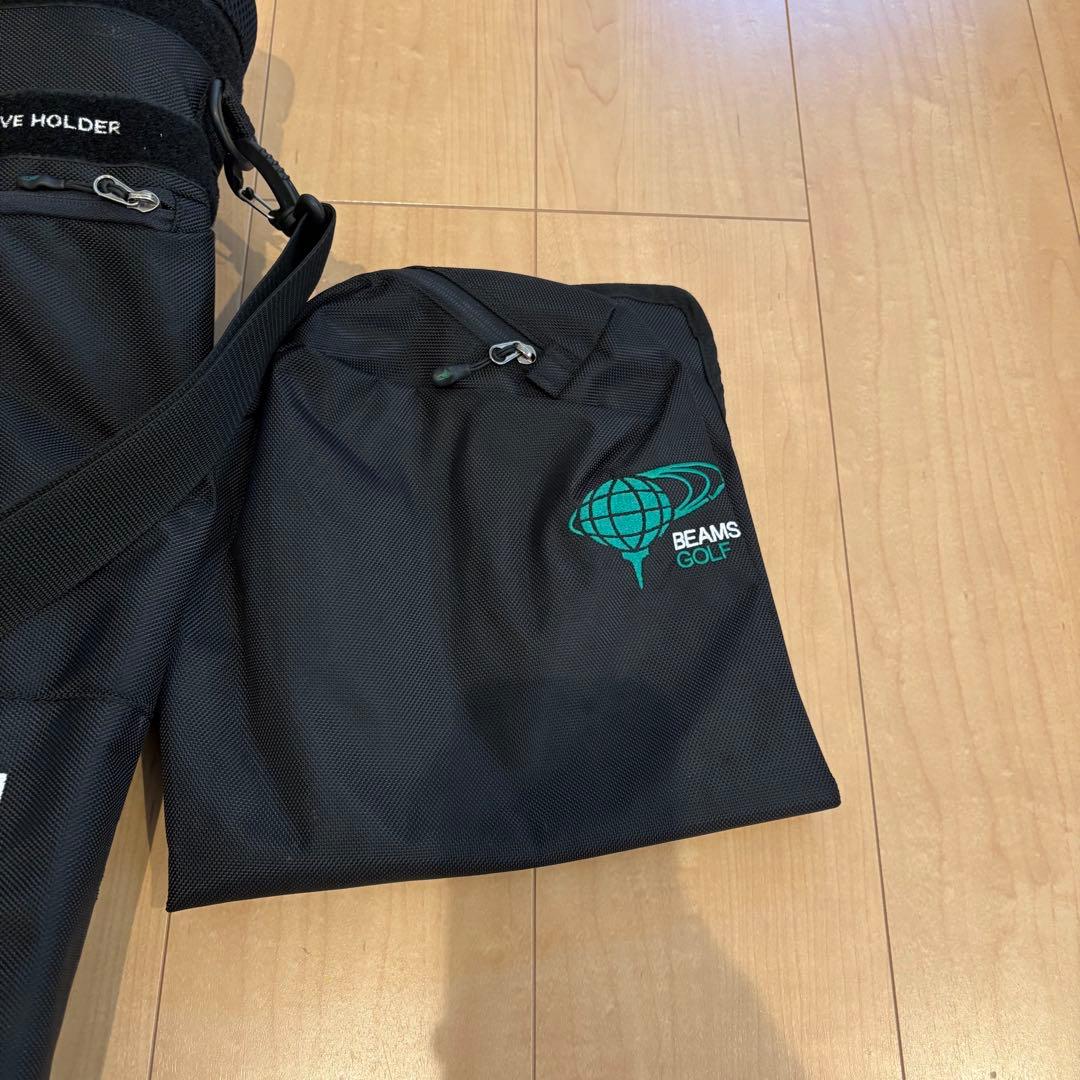 BEAMS GOLF セルフスタンド ゴルフケース キャディバッグ 美品