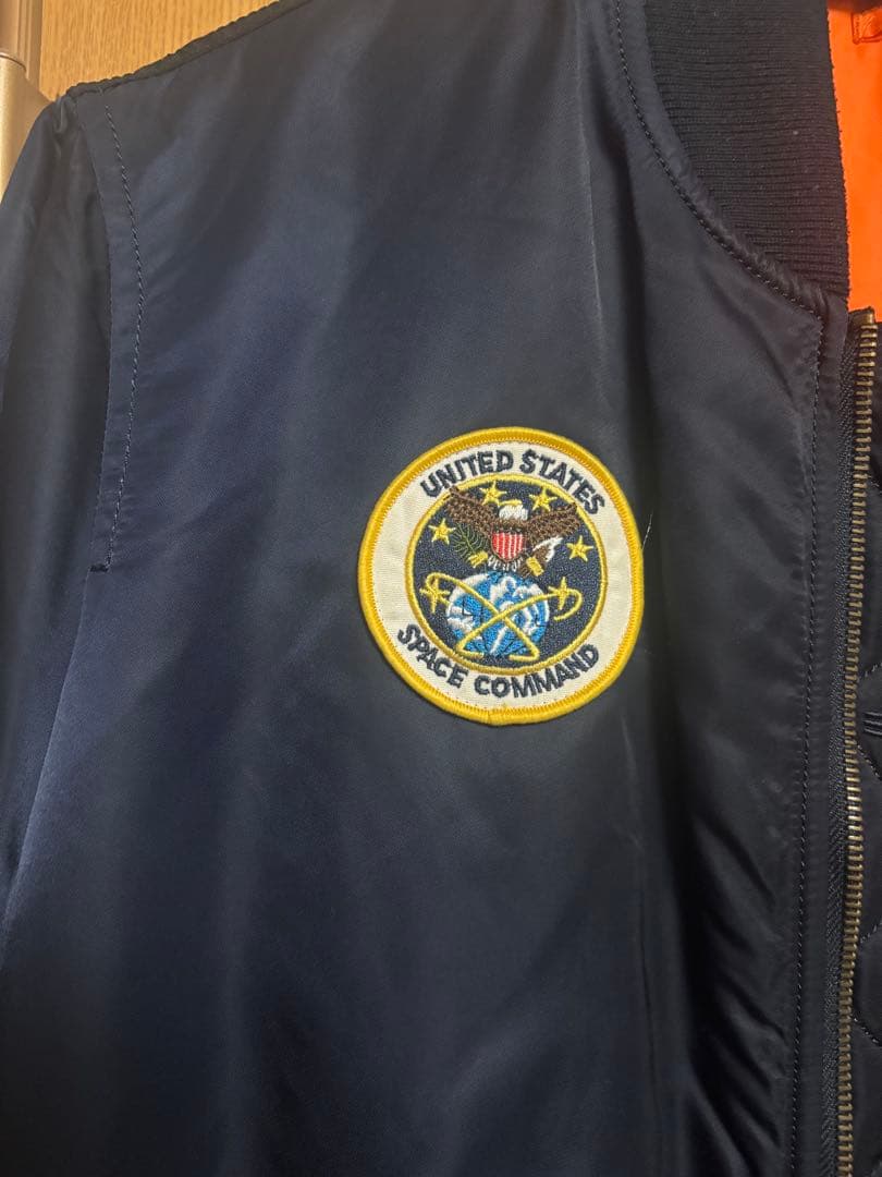 と*り様 く*り様 Alpha Industries NASA MA-1 YL