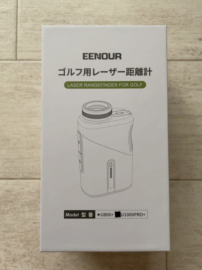 最上級モデルEENOUR ゴルフレーザー距離計　U1000PRO+（3点計測有）