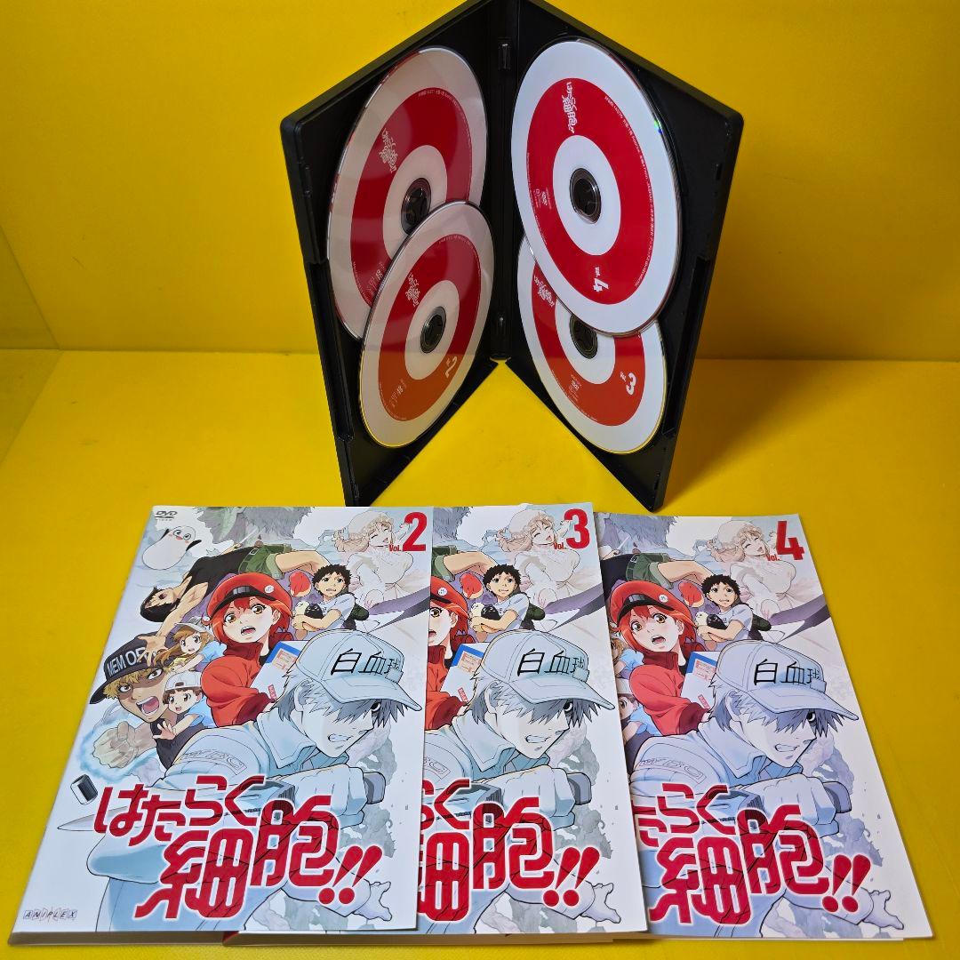 新品ケース交換済み　はたらく細胞　DVD シリーズ　全12巻セット