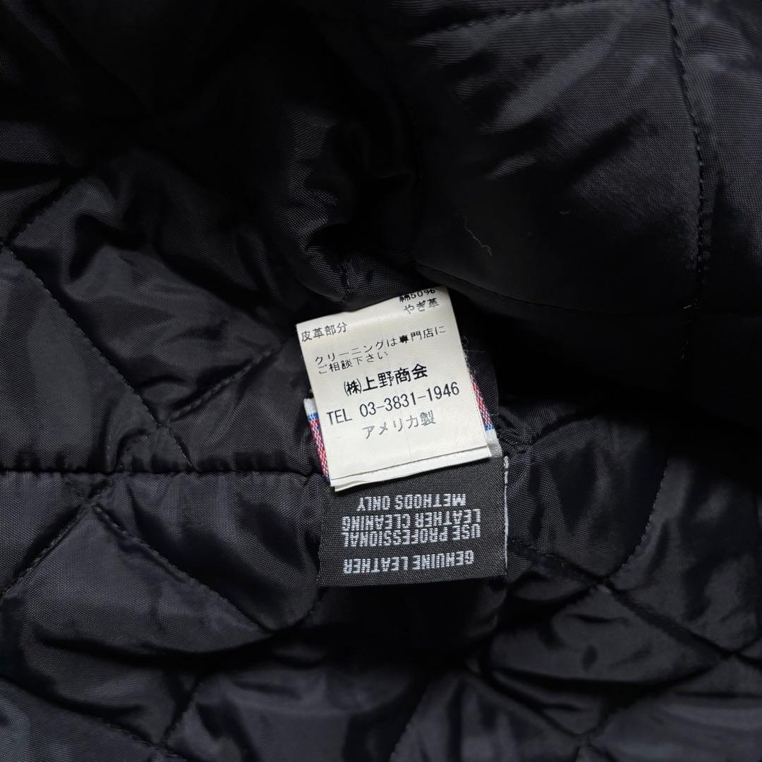 極美品 Schott ウール ライダース ピーコート ワンスター USA製 38